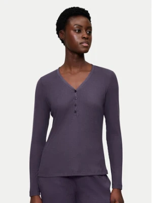 Triumph Koszulka piżamowa Mix&Match 10225031 Granatowy Regular Fit