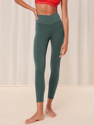 Triumph Legginsy sportowe "Cardio" w kolorze zielonym rozmiar: XL