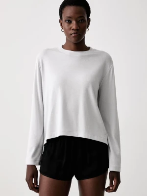 Triumph longsleeve lounge damski z wiskozą szary
