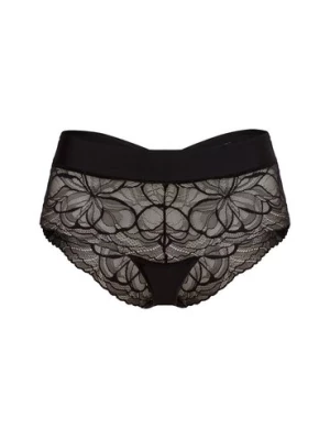 Triumph Majtki - Body Make-Up Illusion Lace Shorty Kobiety czarny jednolity,