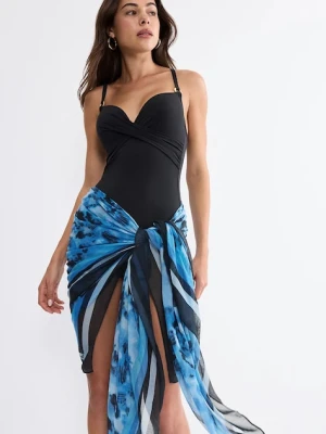 Triumph pareo damskie Beach MyWear niebieski