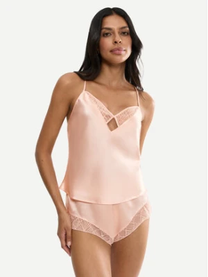 Triumph Piżama A Weekend To Remember 10225050 Beżowy Regular Fit