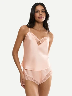 Triumph Piżama A Weekend To Remember 10225050 Beżowy Regular Fit