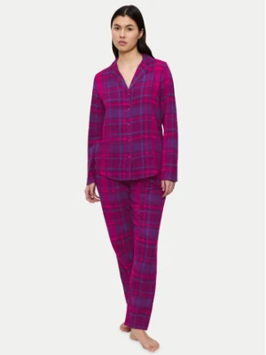 Triumph Piżama Boyfriend 10225075 Różowy Relaxed Fit