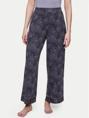 Triumph Spodnie piżamowe Aura Spotlight 10222614 Szary Relaxed Fit