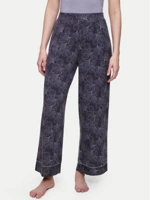 Triumph Spodnie piżamowe Aura Spotlight 10222614 Szary Relaxed Fit