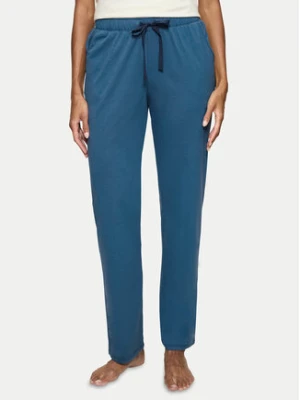 Triumph Spodnie piżamowe Mix & Match 10222619 Granatowy Regular Fit