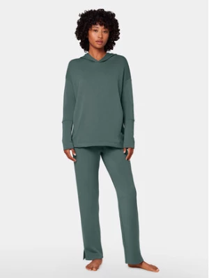 Triumph Spodnie piżamowe Smart Active Infusion 10218385 Zielony Regular Fit