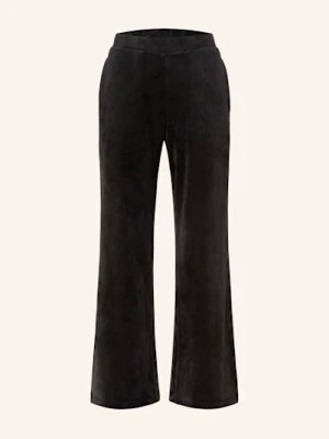 Triumph Spodnie Rekreacyjne Sensual Velour Z Materiału Nicki schwarz