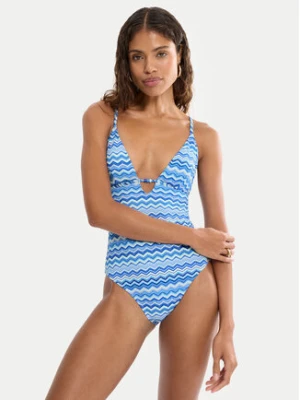 Triumph Strój kąpielowy Mix & Match Summer OP 10226506 Niebieski