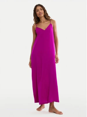 Triumph Sukienka letnia Summer Satin 10227240 Różowy Relaxed Fit