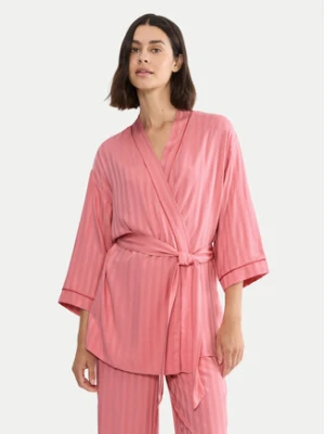 Triumph Szlafrok Amourette Jacquard 10227267 Różowy Regular Fit