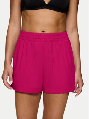Triumph Szorty materiałowe Beach MyWear 10222167 Różowy Regular Fit