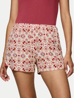 Triumph Szorty piżamowe Aura Spotlight 10221415 Kolorowy Relaxed Fit