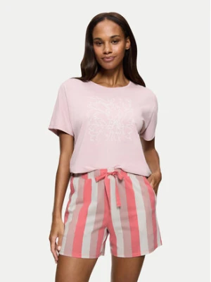 Triumph Szorty piżamowe Mix & Match 10218280 Różowy Relaxed Fit