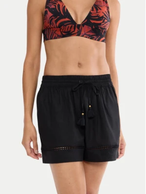 Triumph Szorty piżamowe Summer Wear 10227237 Czarny Regular Fit
