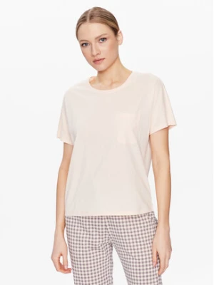 Triumph T-Shirt Mix & Match 10214847 Pomarańczowy Relaxed Fit