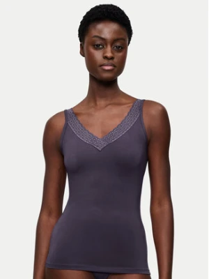 Triumph Top Feel Of Modal 10221637 Szary Slim Fit