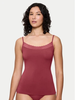 Triumph Top Feel Of Modal 10221654 Różowy Slim Fit