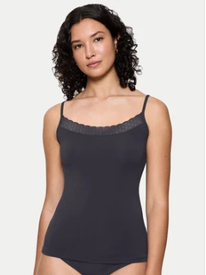 Triumph Top Feel Of Modal 10221654 Szary Slim Fit