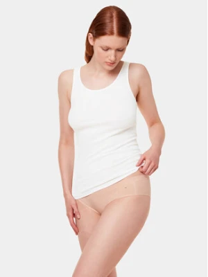 Triumph Top Katia Basics_01 Shirt 02 X 10217969 Biały Slim Fit