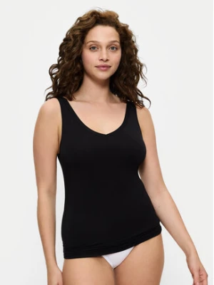 Triumph Top Sense Of Modal 10224796 Czarny Slim Fit