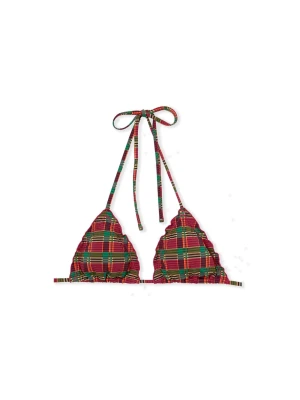 Zdjęcie produktu Trójkątna góra od bikini w kratkę Etam