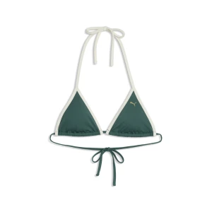 Trójkątny biustonosz bikini PUMA Swim, Akcesoria, Zielony,