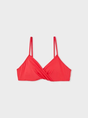 Trójkątny biustonosz z fiszbinami góra od bikini Etam