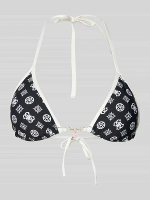 Trójkątny top bikini Guess