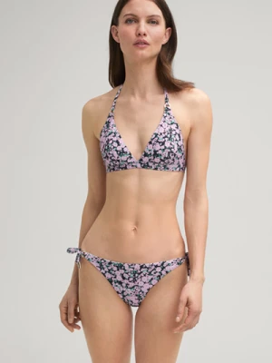 Trójkątny top od bikini w kolorze różowo-czarnym Joop