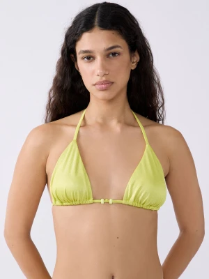 Zdjęcie produktu Trójkątny top od bikini z perełkami Etam