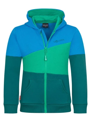 Trollkids Bluza "Alesund" w kolorze zielonym rozmiar: 104