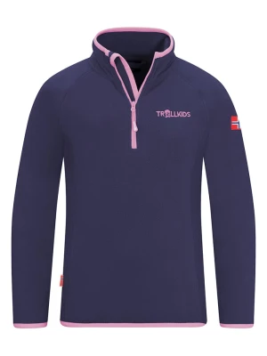 Trollkids Bluza polarowa "Nordland" w kolorze fioletowym rozmiar: 110