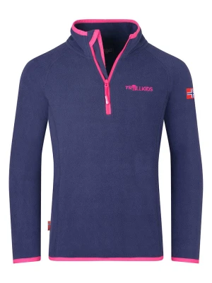 Trollkids Bluza polarowa "Nordland" w kolorze fioletowym rozmiar: 110