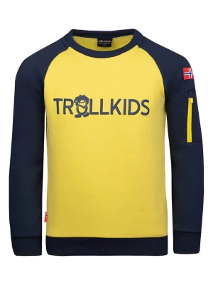 Trollkids Bluza "Sandefjord" w kolorze żółtym rozmiar: 104