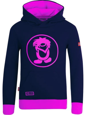 Trollkids Bluza "Troll" w kolorze granatowo-różowym rozmiar: 92