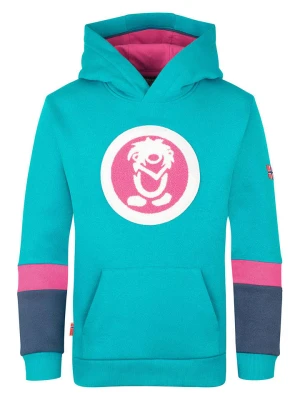 Trollkids Bluza "Troll" w kolorze turkusowym rozmiar: 98