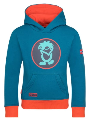 Trollkids Bluza "Troll" w kolorze turkusowym rozmiar: 92