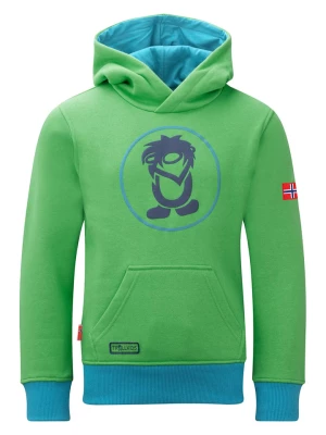 Trollkids Bluza "Troll" w kolorze zielonym rozmiar: 92