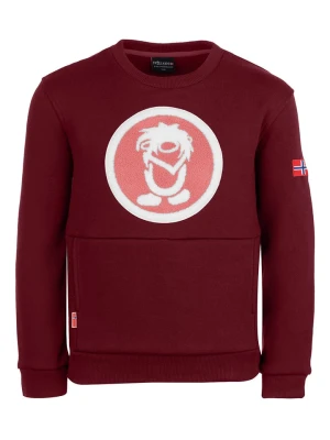 Trollkids Bluza "Trolltunga" w kolorze czerwonym rozmiar: 164