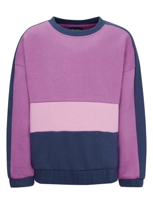 Trollkids Bluza "Verdal " w kolorze fioletowo-granatowym rozmiar: 110