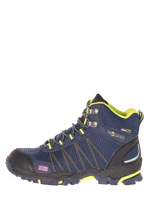 Trollkids Botki turystyczne "Trolltunga Hiker Mid" w kolorze granatowym rozmiar: 29
