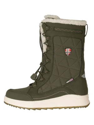 Trollkids Botki zimowe "Arendal" w kolorze khaki rozmiar: 39
