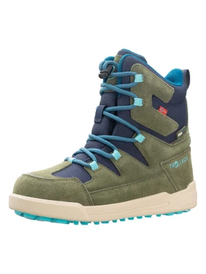 Trollkids Botki zimowe "Finnmark" w kolorze zielonym rozmiar: 29