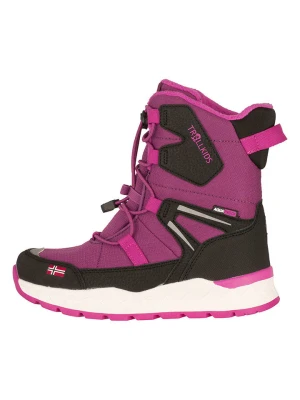 Trollkids Botki zimowe "Nordkapp XT" w kolorze jagodowym rozmiar: 39