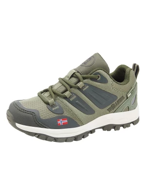 Trollkids Buty trekkingowe "Rondane Hiker Low" w kolorze khaki rozmiar: 34