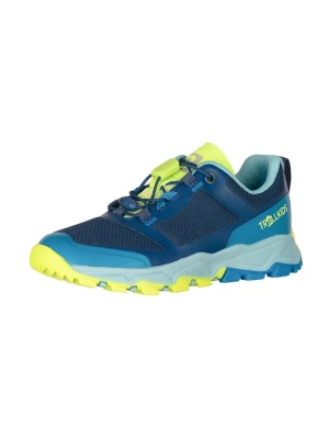 Trollkids Buty trekkingowe "Sandefjord Hiker XT" w kolorze niebiesko-zielonym rozmiar: 32