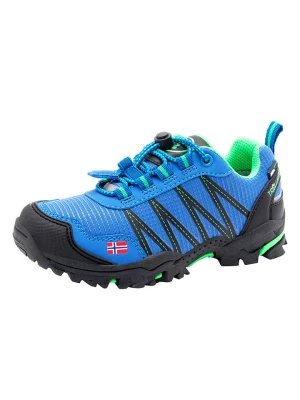 Trollkids Buty trekkingowe "Trolltunga Hiker Low" w kolorze błękitnym rozmiar: 35