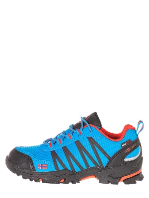 Trollkids Buty trekkingowe "Trolltunga Hiker Low" w kolorze niebieskim rozmiar: 35